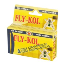 TIRAS ATRAPAMOSCAS FLYKOL L/4
